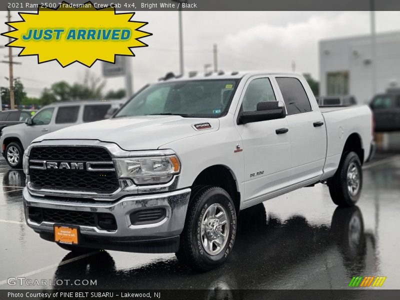 Bright White / Black 2021 Ram 2500 Tradesman Crew Cab 4x4