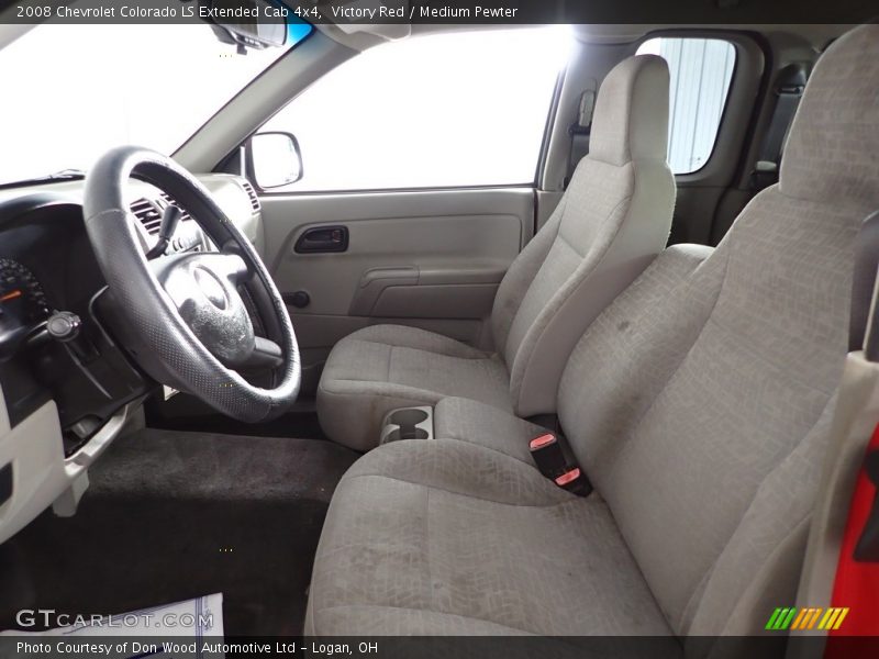 Victory Red / Medium Pewter 2008 Chevrolet Colorado LS Extended Cab 4x4