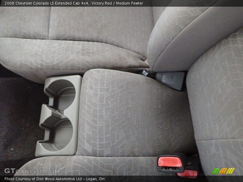 Victory Red / Medium Pewter 2008 Chevrolet Colorado LS Extended Cab 4x4