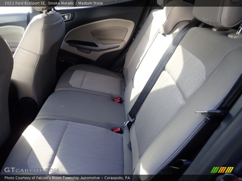 Smoke Metallic / Medium Stone 2021 Ford EcoSport SE