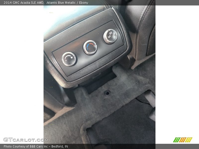 Atlantis Blue Metallic / Ebony 2014 GMC Acadia SLE AWD