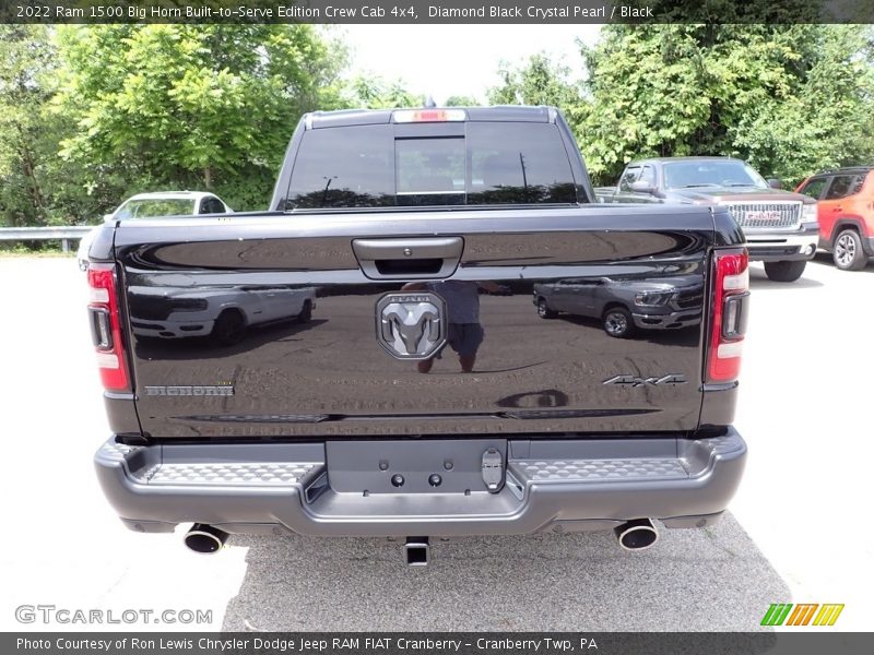 Diamond Black Crystal Pearl / Black 2022 Ram 1500 Big Horn Built-to-Serve Edition Crew Cab 4x4