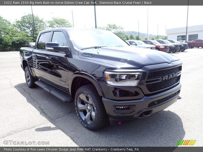 Diamond Black Crystal Pearl / Black 2022 Ram 1500 Big Horn Built-to-Serve Edition Crew Cab 4x4