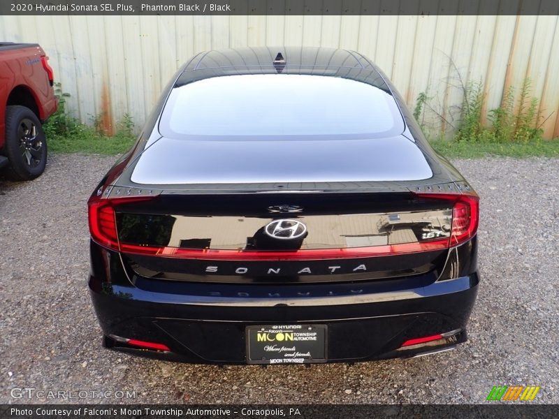 Phantom Black / Black 2020 Hyundai Sonata SEL Plus