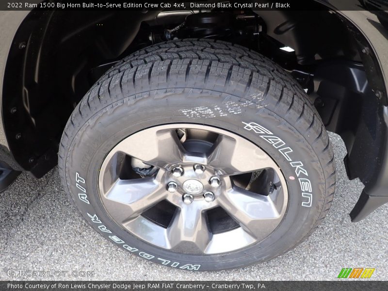 Diamond Black Crystal Pearl / Black 2022 Ram 1500 Big Horn Built-to-Serve Edition Crew Cab 4x4