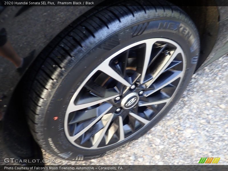 Phantom Black / Black 2020 Hyundai Sonata SEL Plus