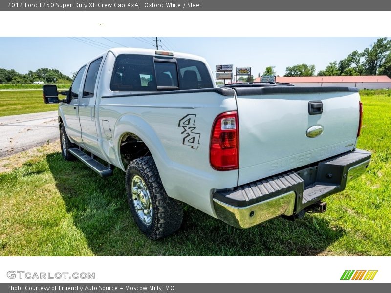 Oxford White / Steel 2012 Ford F250 Super Duty XL Crew Cab 4x4