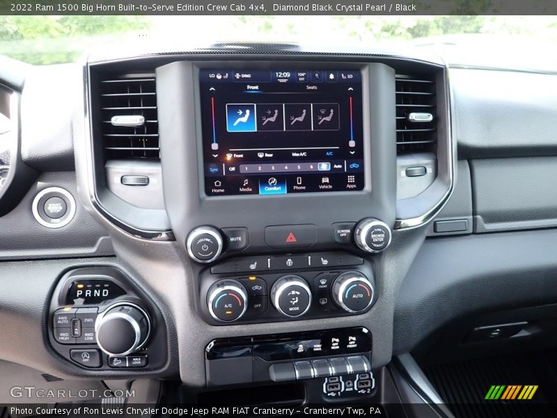 Diamond Black Crystal Pearl / Black 2022 Ram 1500 Big Horn Built-to-Serve Edition Crew Cab 4x4