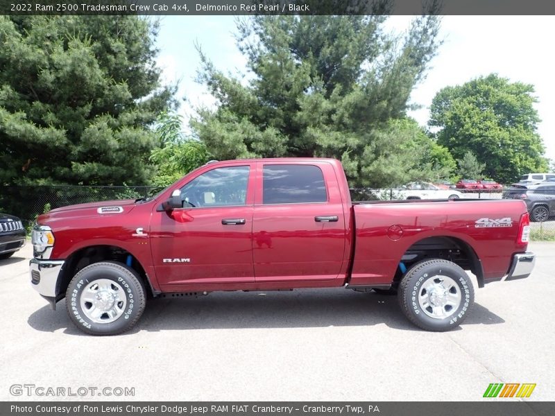  2022 2500 Tradesman Crew Cab 4x4 Delmonico Red Pearl