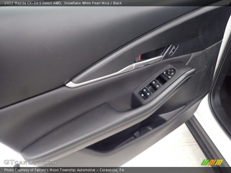 Snowflake White Pearl Mica / Black 2022 Mazda CX-30 S Select AWD