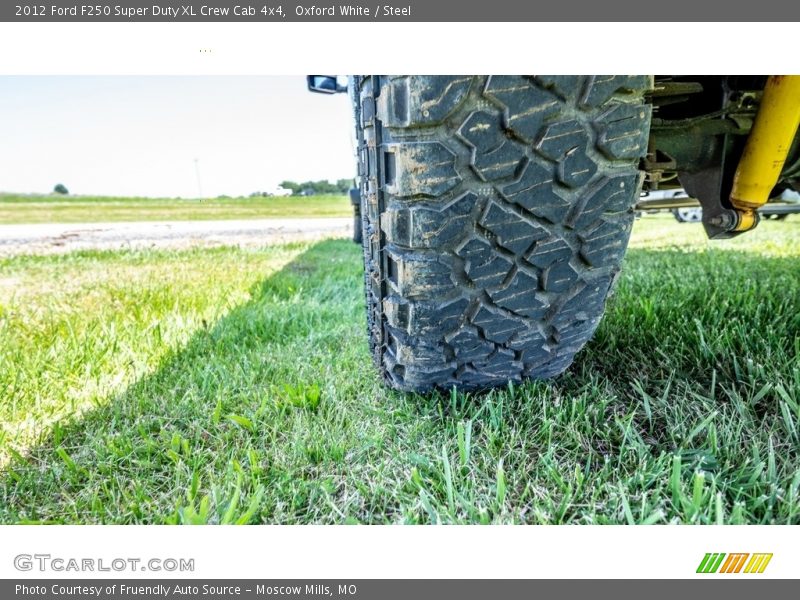 Oxford White / Steel 2012 Ford F250 Super Duty XL Crew Cab 4x4