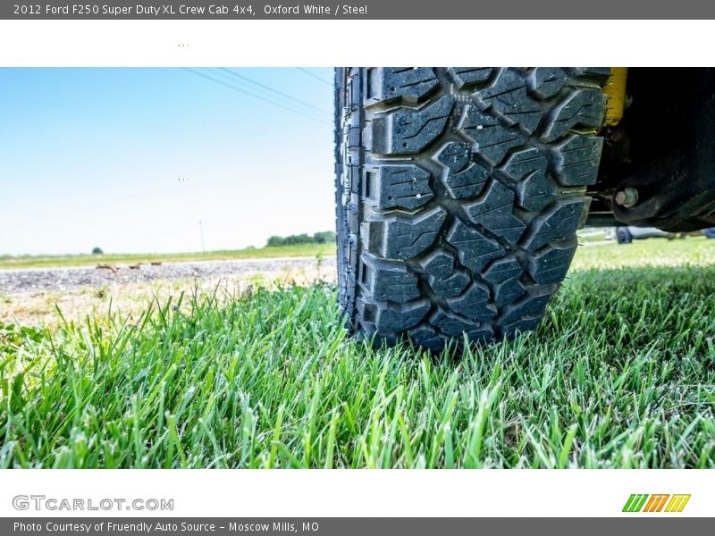 Oxford White / Steel 2012 Ford F250 Super Duty XL Crew Cab 4x4