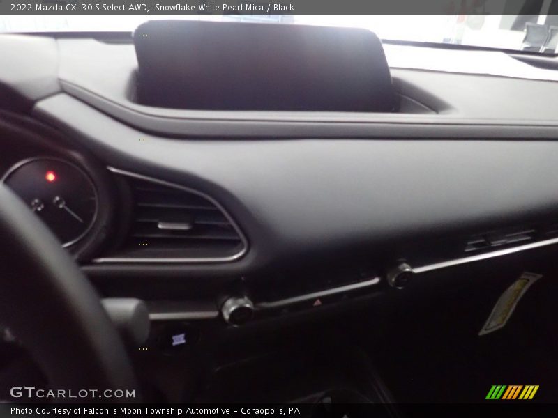 Snowflake White Pearl Mica / Black 2022 Mazda CX-30 S Select AWD