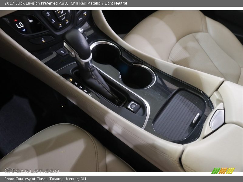 Chili Red Metallic / Light Neutral 2017 Buick Envision Preferred AWD