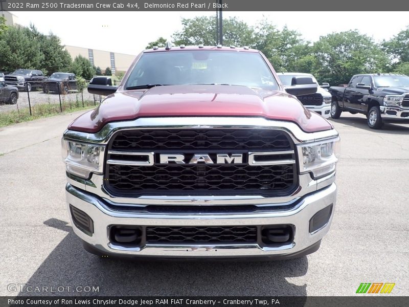 Delmonico Red Pearl / Black 2022 Ram 2500 Tradesman Crew Cab 4x4