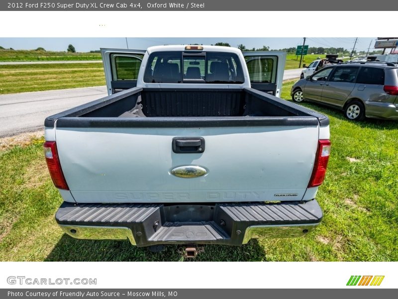 Oxford White / Steel 2012 Ford F250 Super Duty XL Crew Cab 4x4