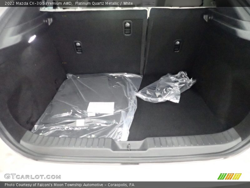 Platinum Quartz Metallic / White 2022 Mazda CX-30 S Premium AWD