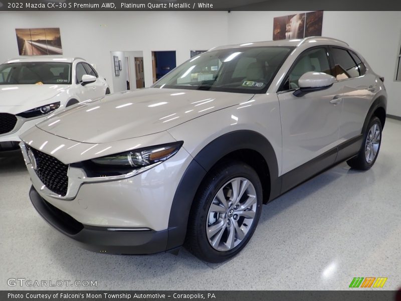 Front 3/4 View of 2022 CX-30 S Premium AWD