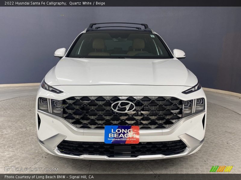 Quartz White / Beige 2022 Hyundai Santa Fe Calligraphy