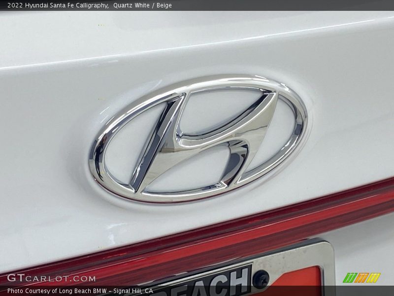 Quartz White / Beige 2022 Hyundai Santa Fe Calligraphy