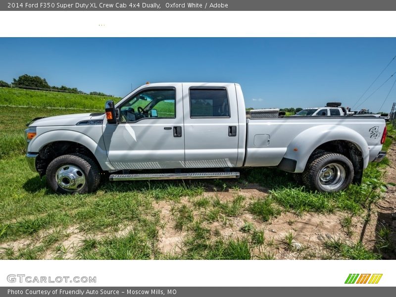  2014 F350 Super Duty XL Crew Cab 4x4 Dually Oxford White