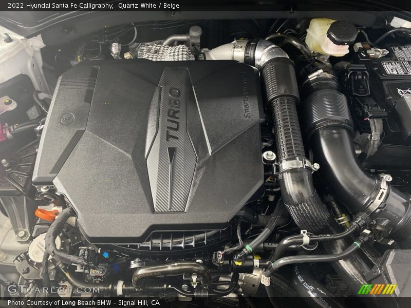  2022 Santa Fe Calligraphy Engine - 2.5 Liter Turbocharged DOHC 16-Valve VVT 4 Cylinder