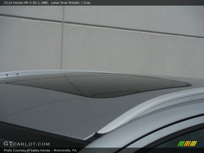 Lunar Silver Metallic / Gray 2019 Honda HR-V EX-L AWD