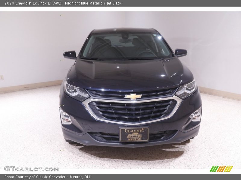 Midnight Blue Metallic / Jet Black 2020 Chevrolet Equinox LT AWD