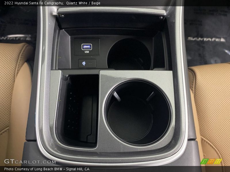 Quartz White / Beige 2022 Hyundai Santa Fe Calligraphy