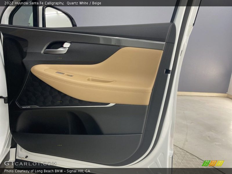 Quartz White / Beige 2022 Hyundai Santa Fe Calligraphy