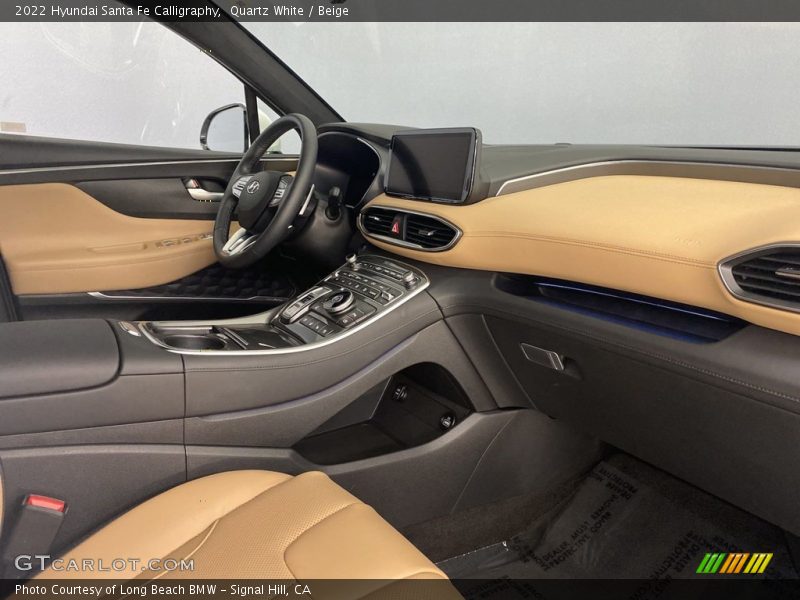 Quartz White / Beige 2022 Hyundai Santa Fe Calligraphy