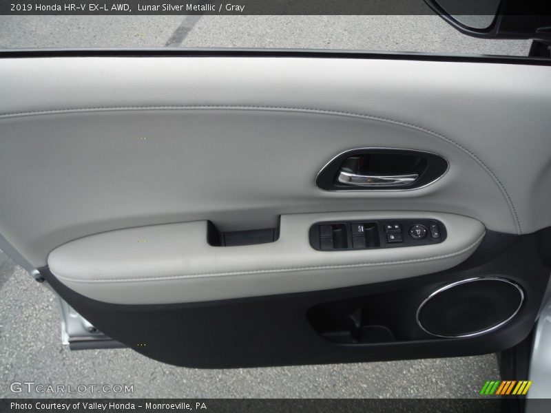 Lunar Silver Metallic / Gray 2019 Honda HR-V EX-L AWD