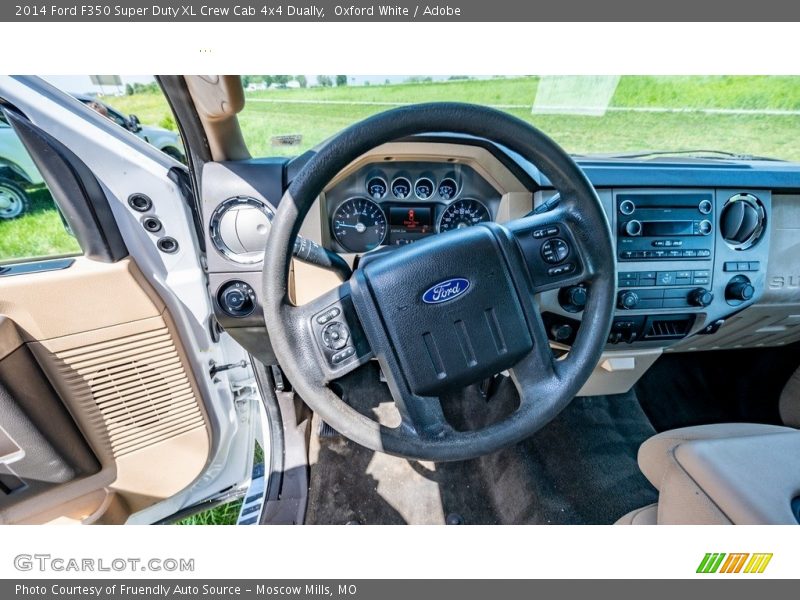  2014 F350 Super Duty XL Crew Cab 4x4 Dually Steering Wheel