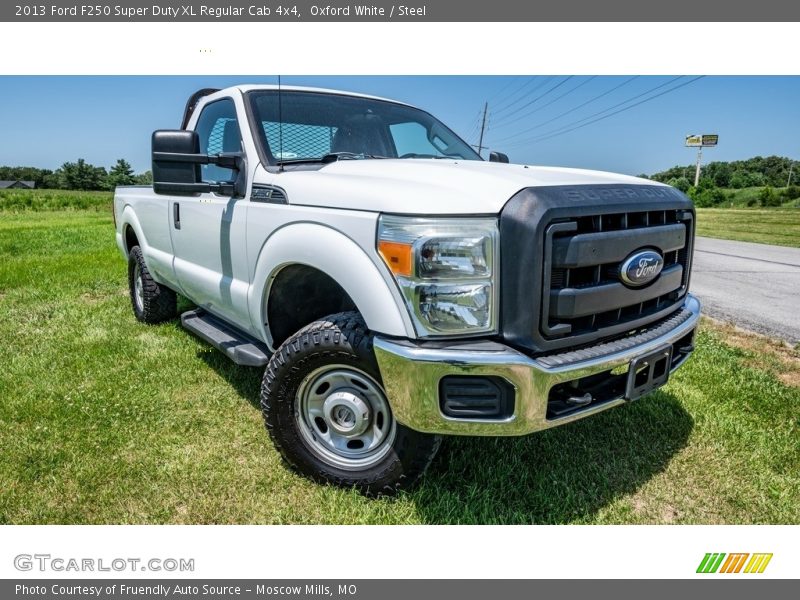 Oxford White / Steel 2013 Ford F250 Super Duty XL Regular Cab 4x4