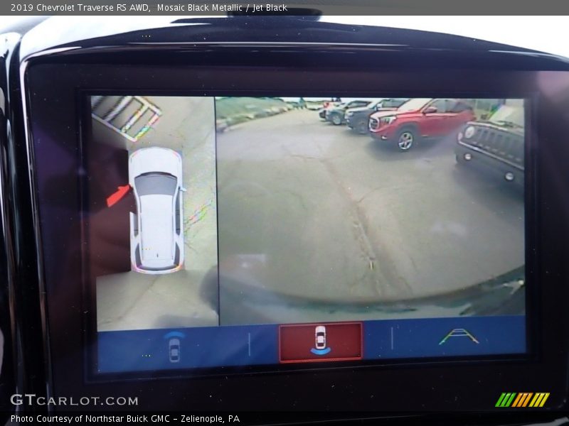Mosaic Black Metallic / Jet Black 2019 Chevrolet Traverse RS AWD