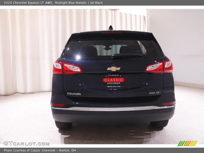 Midnight Blue Metallic / Jet Black 2020 Chevrolet Equinox LT AWD