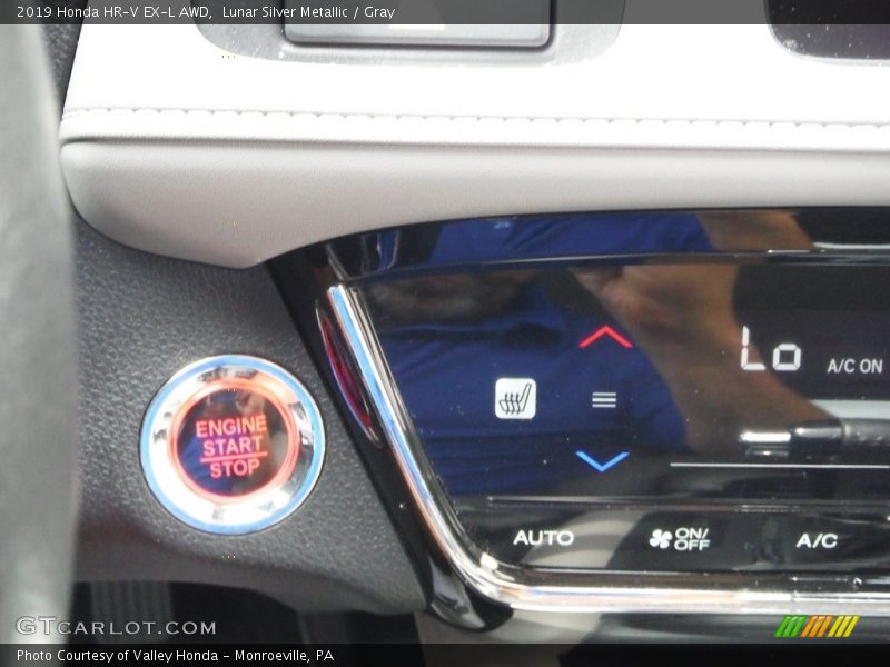 Lunar Silver Metallic / Gray 2019 Honda HR-V EX-L AWD