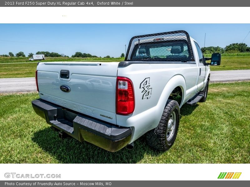 Oxford White / Steel 2013 Ford F250 Super Duty XL Regular Cab 4x4