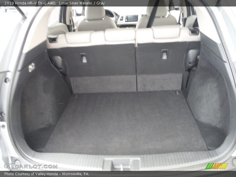 Lunar Silver Metallic / Gray 2019 Honda HR-V EX-L AWD