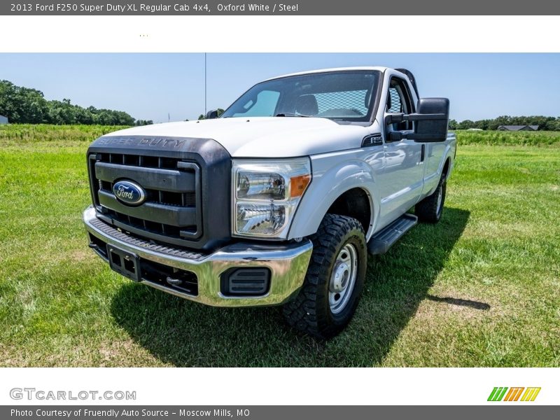 Oxford White / Steel 2013 Ford F250 Super Duty XL Regular Cab 4x4