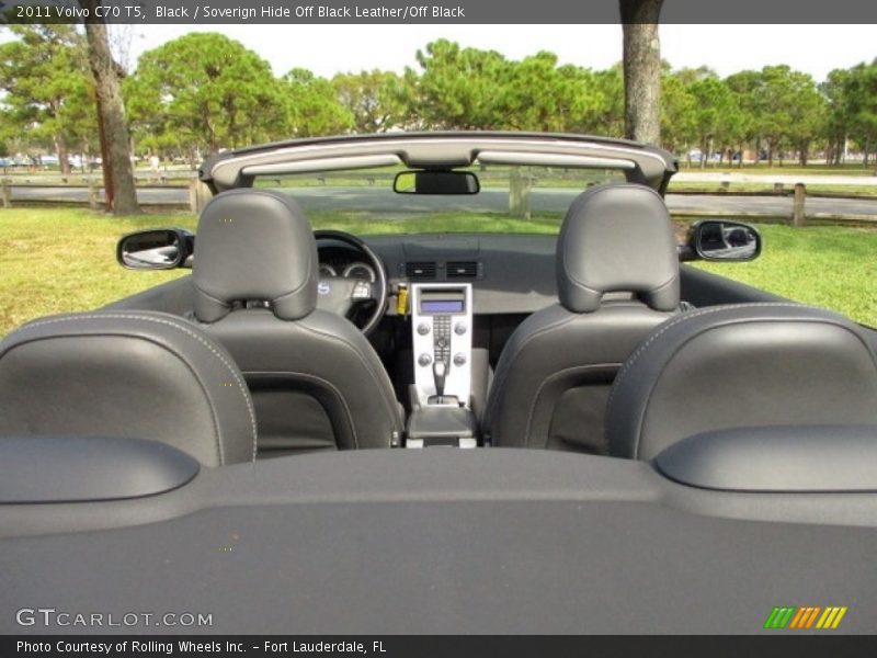 Black / Soverign Hide Off Black Leather/Off Black 2011 Volvo C70 T5