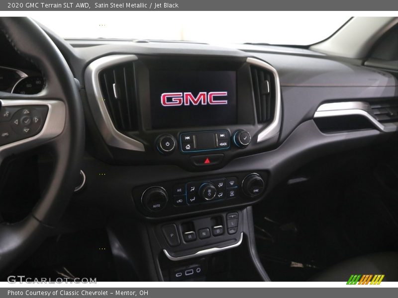 Satin Steel Metallic / Jet Black 2020 GMC Terrain SLT AWD