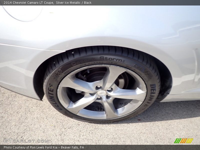 Silver Ice Metallic / Black 2014 Chevrolet Camaro LT Coupe