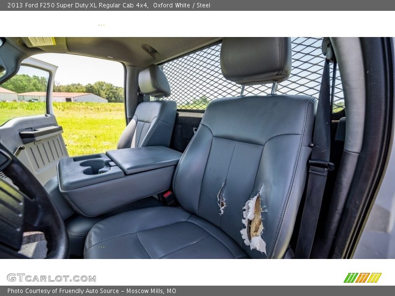 Oxford White / Steel 2013 Ford F250 Super Duty XL Regular Cab 4x4