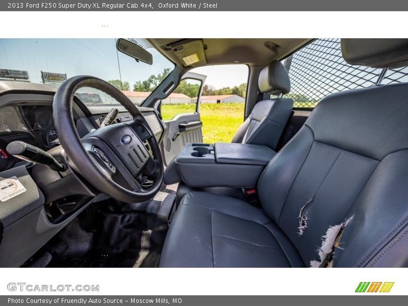 Oxford White / Steel 2013 Ford F250 Super Duty XL Regular Cab 4x4