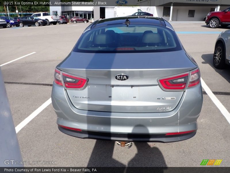 Aluminum Silver Metallic / Black 2015 Kia Optima EX Hybrid