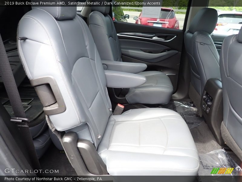 Satin Steel Metallic / Dark Galvanized/Ebony Accents 2019 Buick Enclave Premium AWD