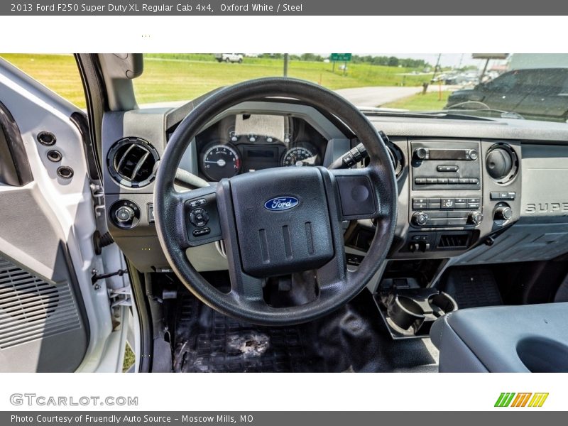 Oxford White / Steel 2013 Ford F250 Super Duty XL Regular Cab 4x4