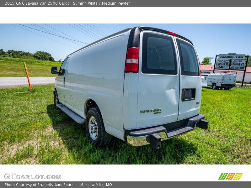 Summit White / Medium Pewter 2015 GMC Savana Van 2500 Cargo