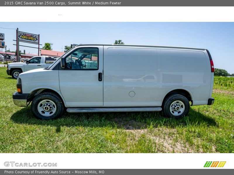 Summit White / Medium Pewter 2015 GMC Savana Van 2500 Cargo